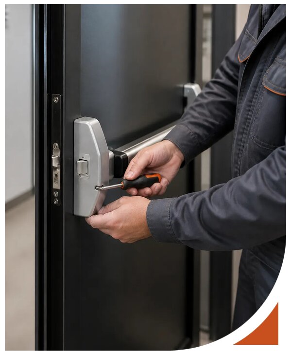 Профессиональная установка антипаники на дверь в Грозном